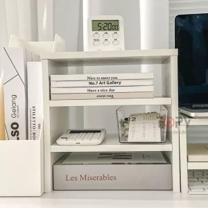 Kệ Để Bàn Mini INKO – Kệ Gỗ Đa Năng Trang Trí Bàn Học